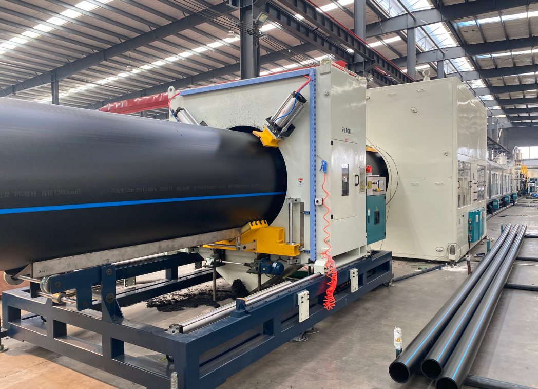 PE 파이프 압출 공정의 공정 제어