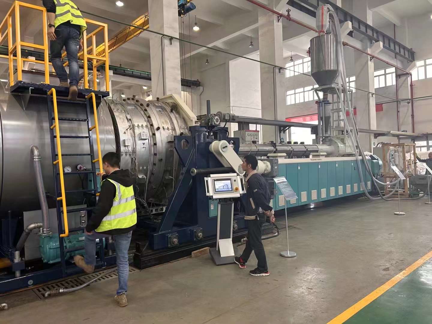 2000mm 이상의 대구경 PE관 창업설비 및 생산기술 핵심 포인트