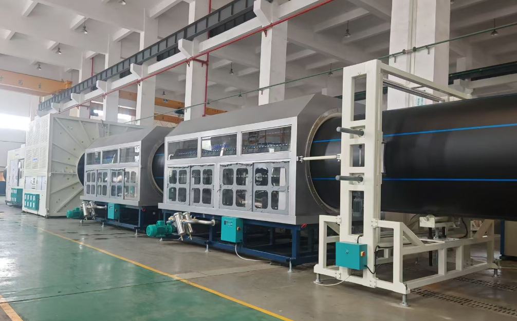 더 큰 직경의 HDPE 파이프 및 냉각 문제